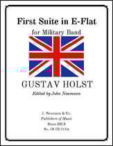 First Suite in E-Flat Concert Band sheet music cover